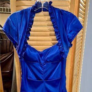 Gorgeous vibrant blue, worn only a few times!